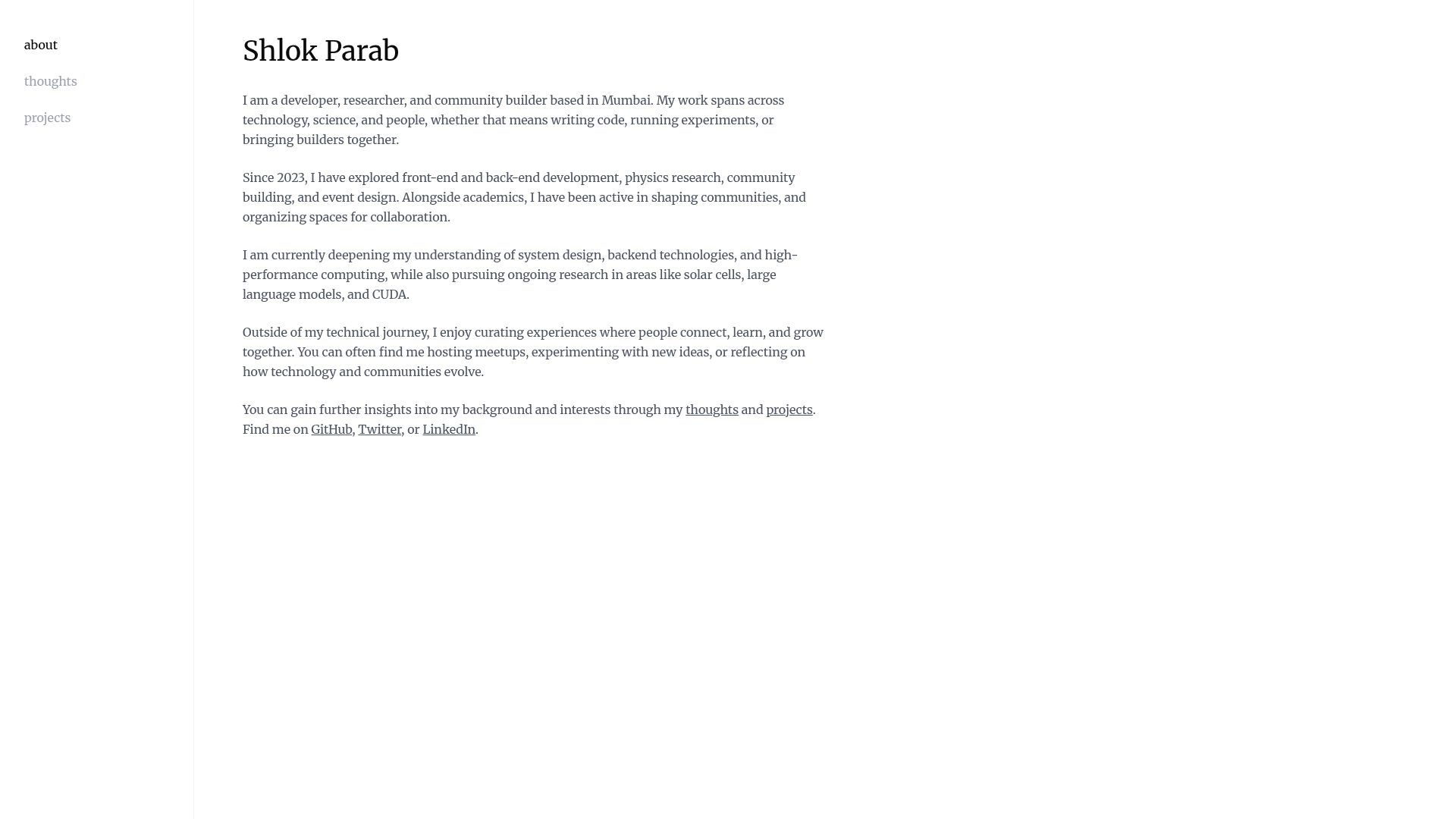 Shlok Parab: The Swiss Army Knife of Tech Whiz