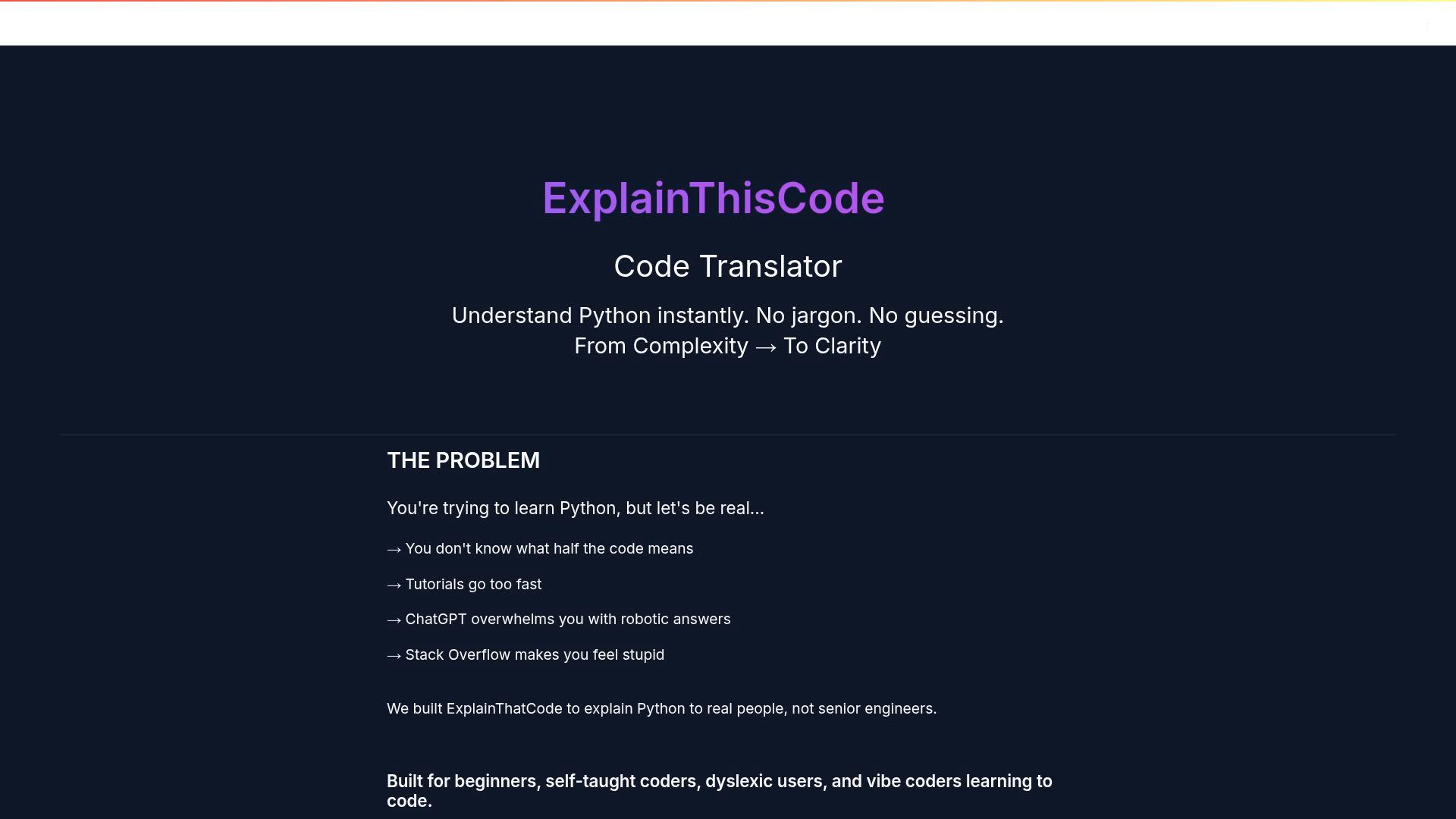 When Code Meets Clarity: A Love Story Gone Wrong