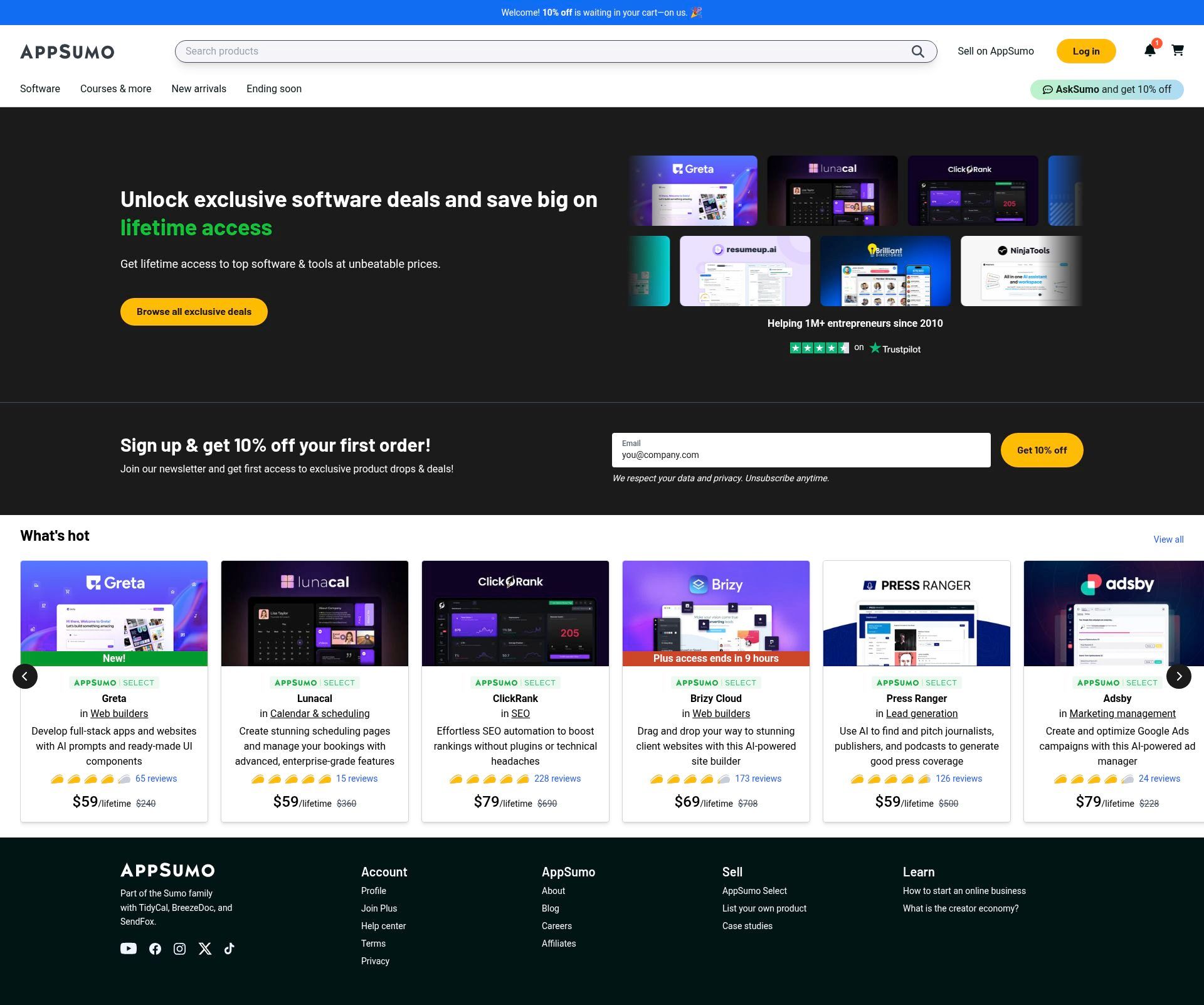 AppSumo: Where Software Deals Go to Live Their Best Life (and Die a Little)